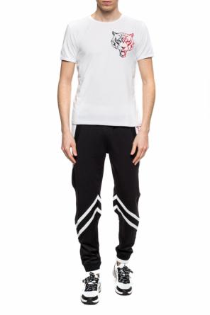 Logo-printed sweatpants, zdjęcie 2 Logo-printed sweatpants od Plein Sport